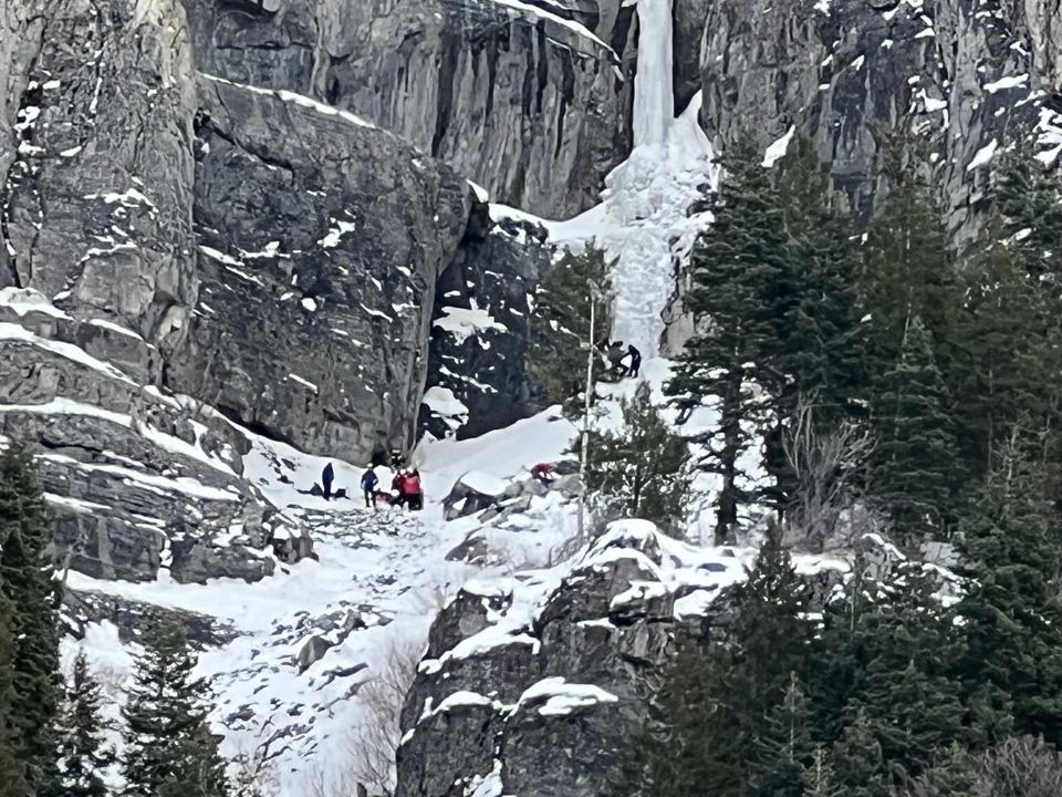Man rescued after 40foot fall at Bridal Veil Falls News, Sports